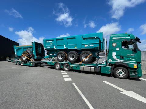 Transport de matériel agricole par Le Rouic