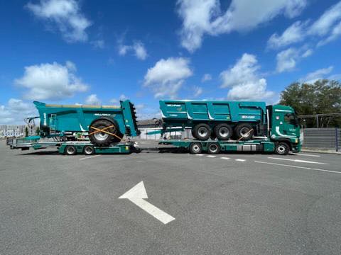 Transport de matériel agricole par Le Rouic